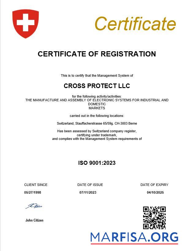 Blank Switzerland business registration certificate Word and PDF template